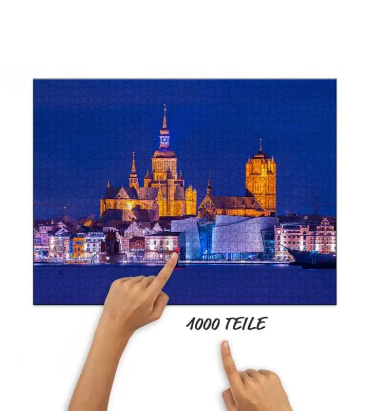Puzzle Skyline Stralsund