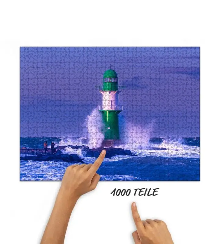 Puzzle Sturmflut am Molenfeuer