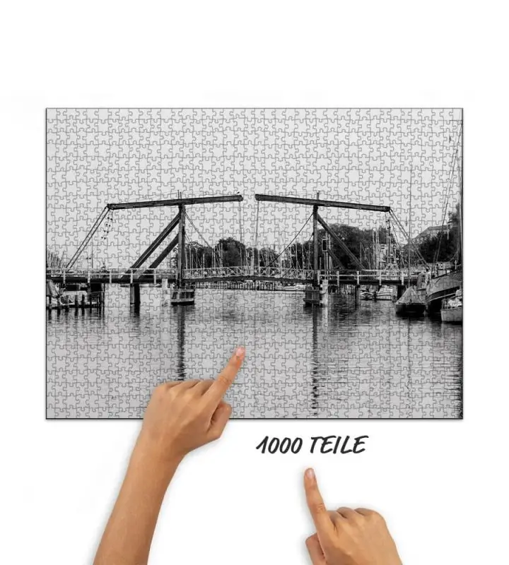 Puzzle Wiecker Klappbrücke