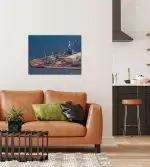 Puzzle Liebherr Rostock von oben