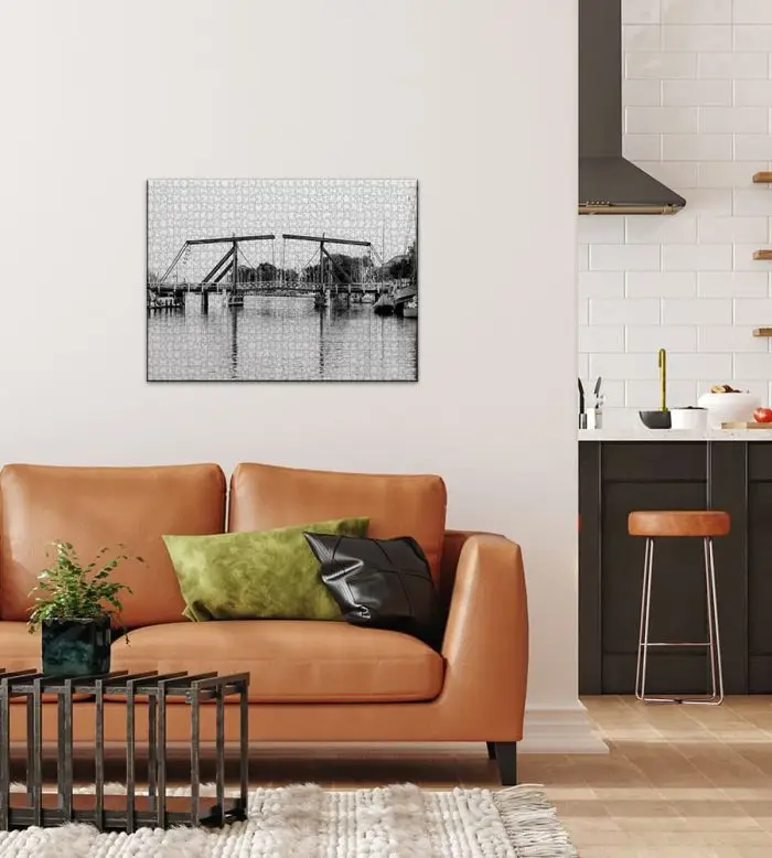 Puzzle Wiecker Klappbrücke