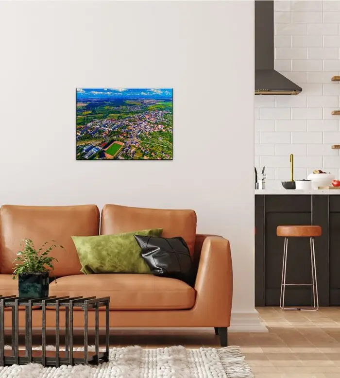 Puzzle Demmin von oben