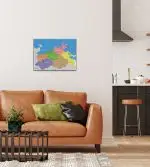 Puzzle Karte Mecklenburg-Vorpommern