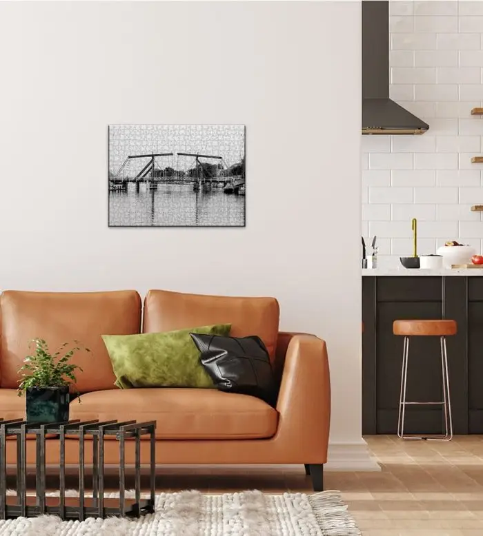 Puzzle Wiecker Klappbrücke