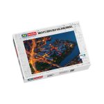 Nachts über der Holzhalbinsel Puzzle