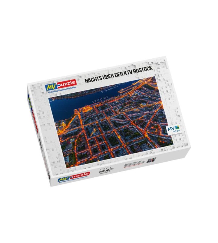 Nachts über der KTV Rostock