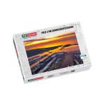 Pier 3 im Sonnenuntergang Puzzle