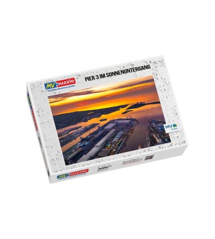 Pier 3 im Sonnenuntergang