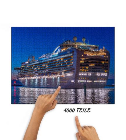 Emerald Princess im Seekanal