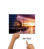 Sonnenuntergang an der Unterwarnow