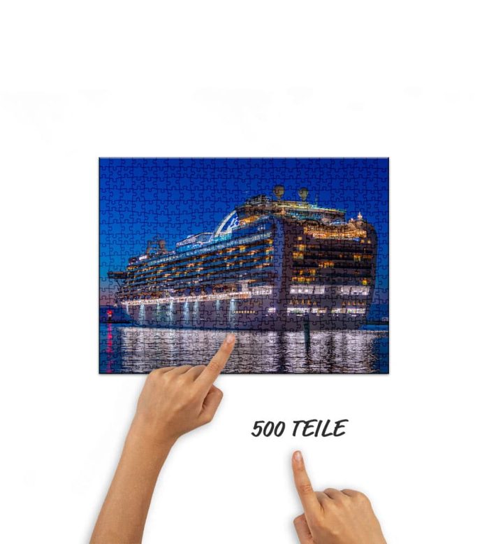 Emerald Princess im Seekanal