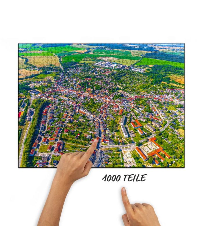 Kröpelin Luftbild Puzzle