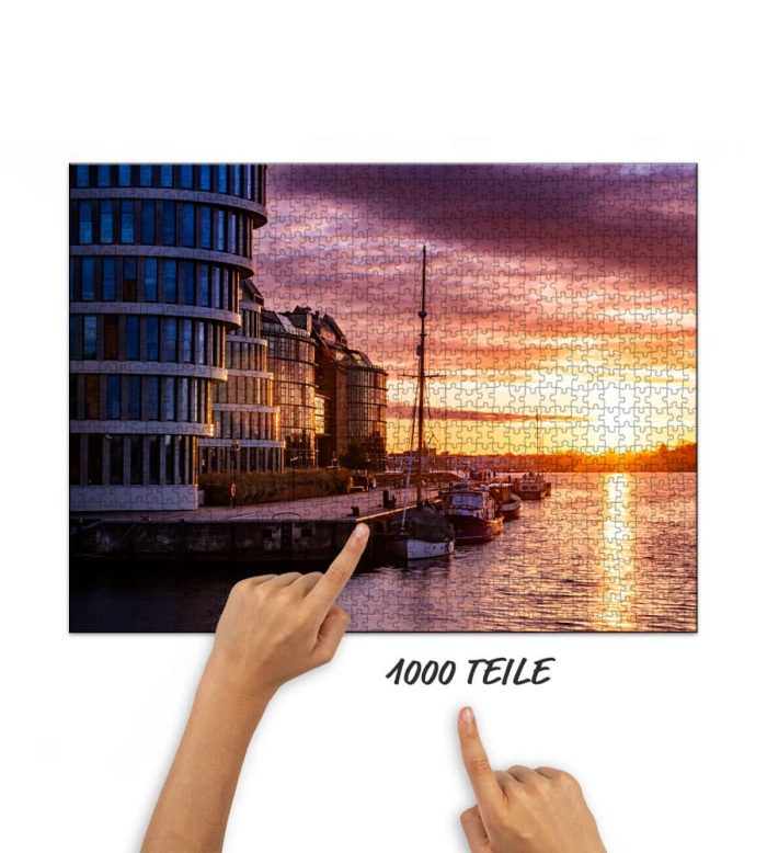 Sonnenuntergang an der Unterwarnow