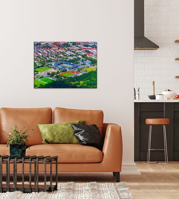 Hansaviertel Rostock von oben Puzzle