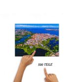 Stralsund Altstadt von oben Puzzle