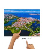 Stralsund Altstadt von oben Puzzle