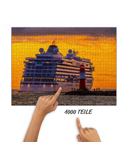Puzzle Viking Saturn an der Ostmole