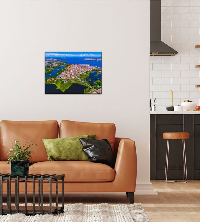 Stralsund Altstadt von oben Puzzle