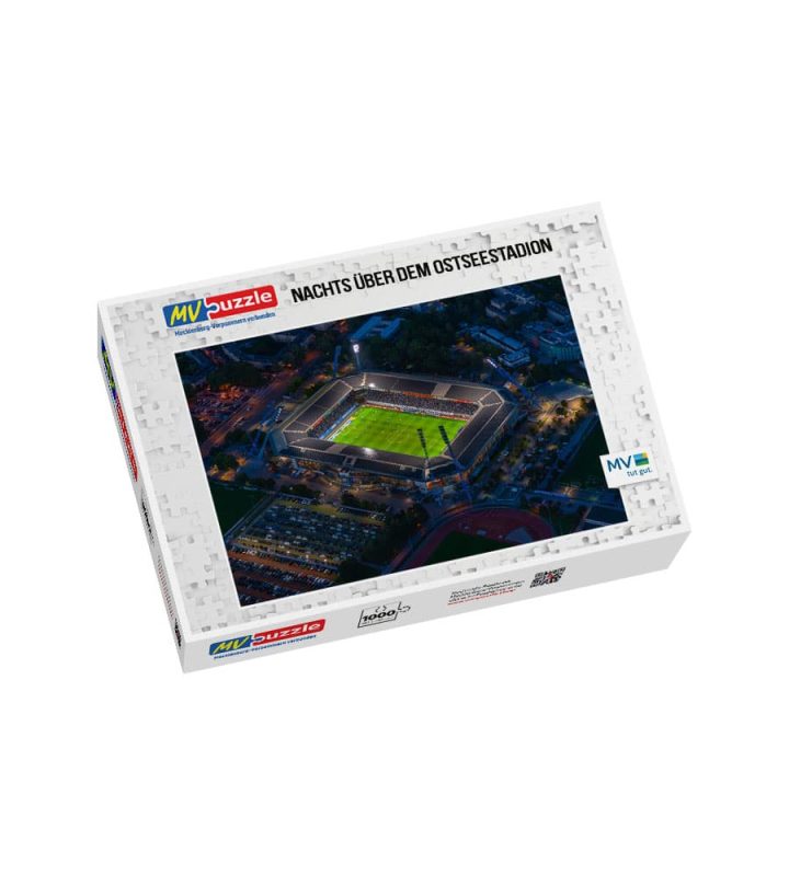 Puzzle Nachts über dem Ostseestadion