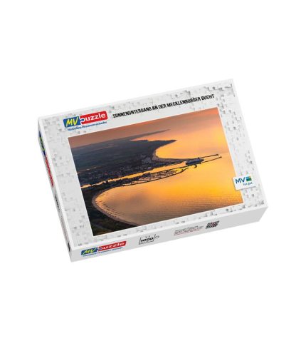 Puzzle Sonnenuntergang an der Mecklenburger Bucht
