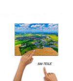 Puzzle Malchin Luftbild