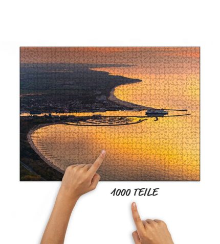 Puzzle Sonnenuntergang an der Mecklenburger Bucht