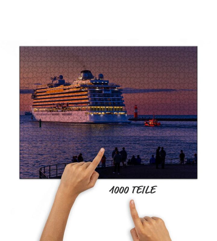 Puzzle Viking Sky am Molenfeuer
