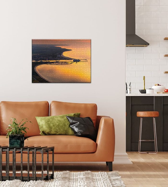 Puzzle Sonnenuntergang an der Mecklenburger Bucht