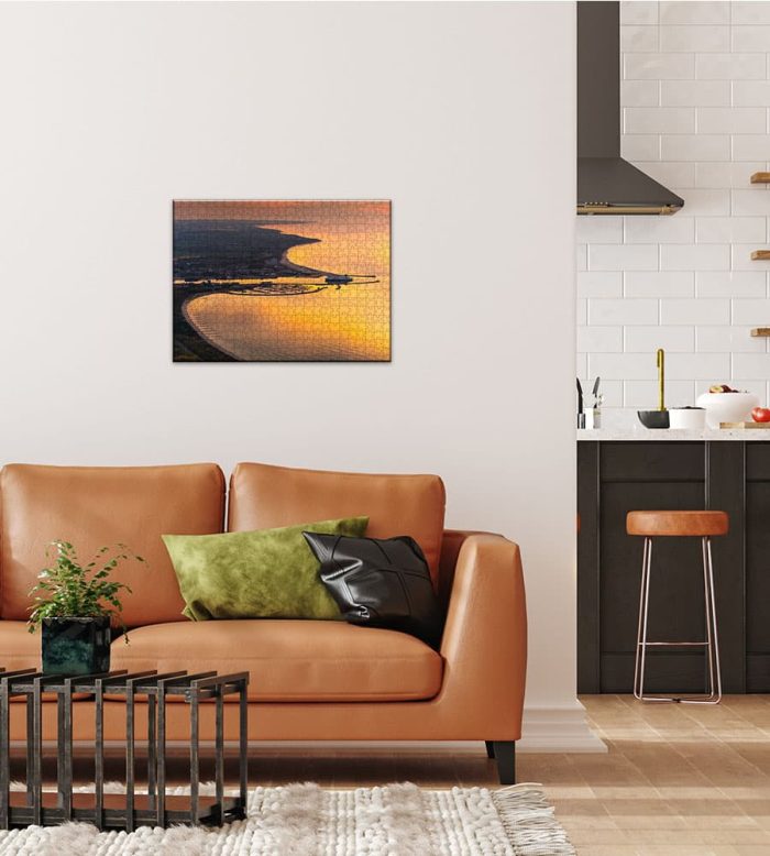 Puzzle Sonnenuntergang an der Mecklenburger Bucht