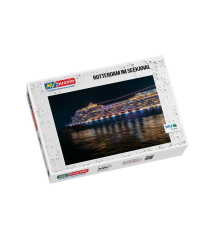Puzzle Rotterdam im Seekanal