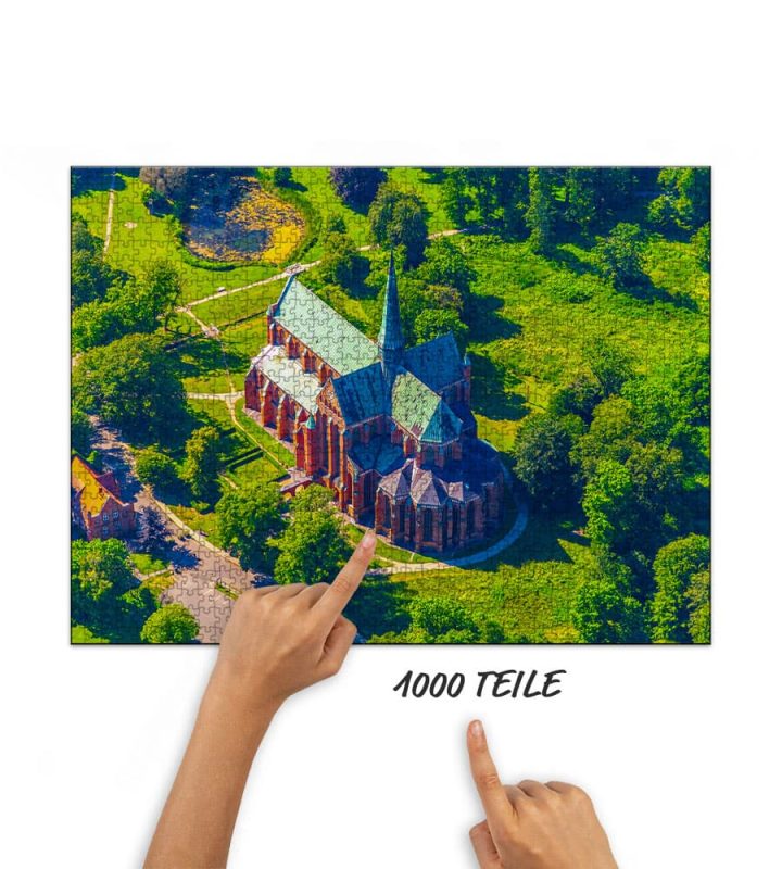 Puzzle Doberaner Münster Luftbild