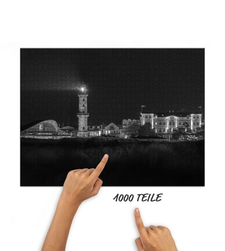Puzzle Skyline am Leuchtturm
