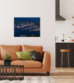 Puzzle Seehafen Rostock von oben