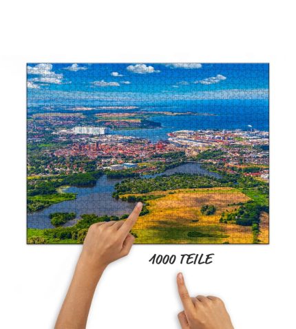 Puzzle Hansestadt Wismar Luftbild