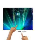 Puzzle magisches Turmleuchten