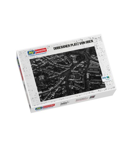 Puzzle Doberaner Platz von oben
