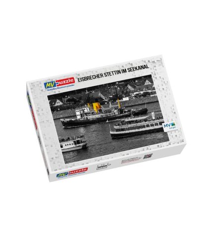 Puzzle Eisbrecher Stettin im Seekanal