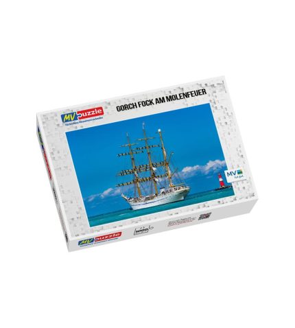 Puzzle Gorch Fock am Molenfeuer