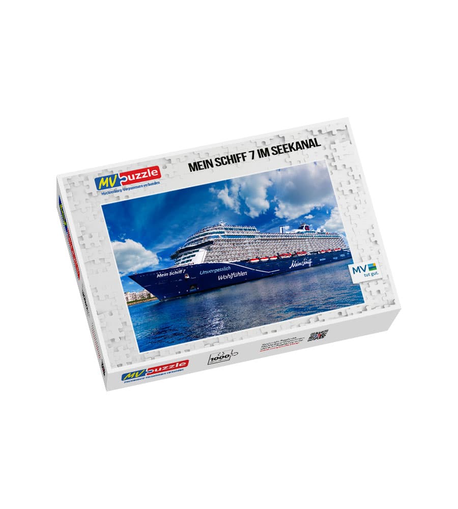 001-mein_schiff_7_im_seekanal-MVP-908138 Puzzle Mein Schiff 7 im Seekanal