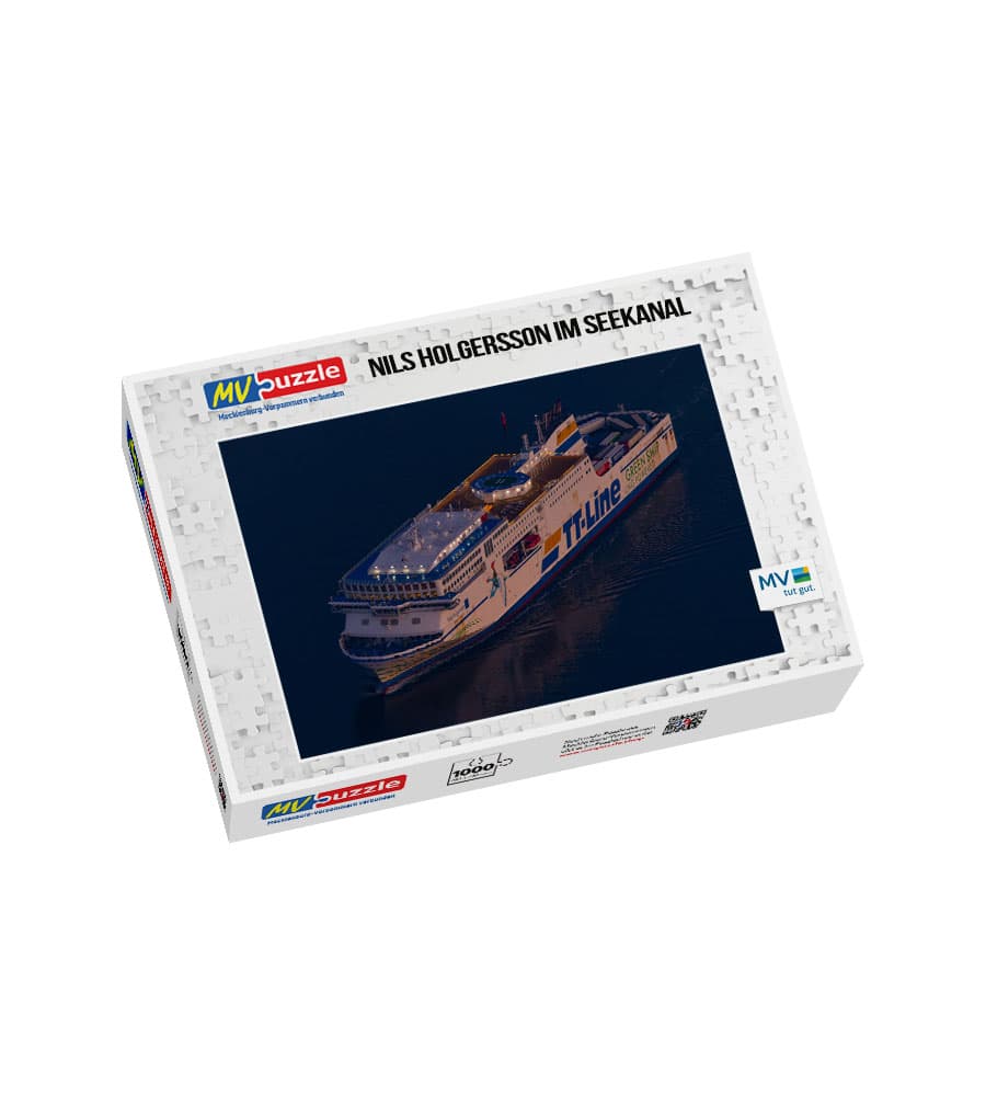 001-nils_holgersson_im_seekanal-MVP-908108 Puzzle Nils Holgersson im Seekanal