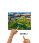 Puzzle Plau am See von oben