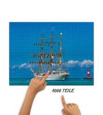 Puzzle Gorch Fock am Molenfeuer