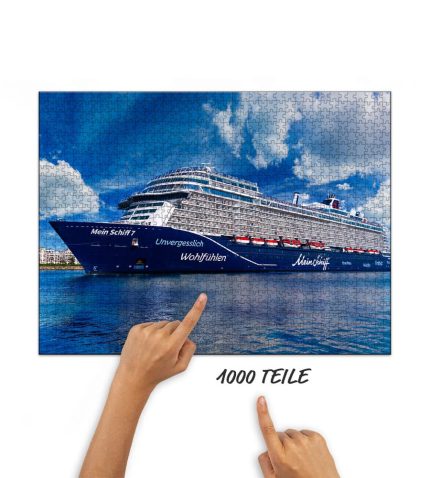 Puzzle Mein Schiff 7 im Seekanal
