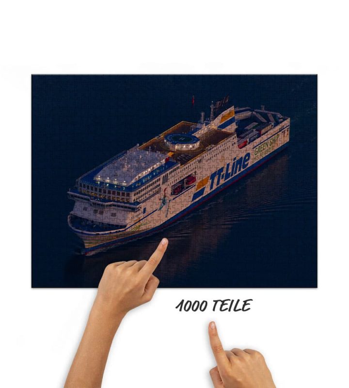 Puzzle Nils Holgersson im Seekanal