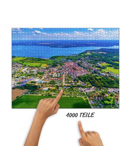 Puzzle Plau am See Luftbild