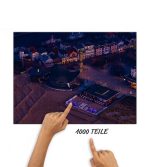 Teepott und Leuchtturm im Abendlicht – Bild 2