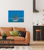 Puzzle Gorch Fock am Molenfeuer