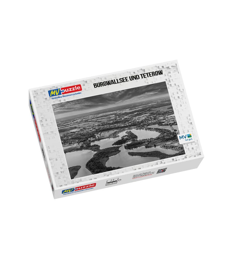 001-burgwallsee_und_teterow-MVP-909059 Puzzle Burgwallsee und Teterow