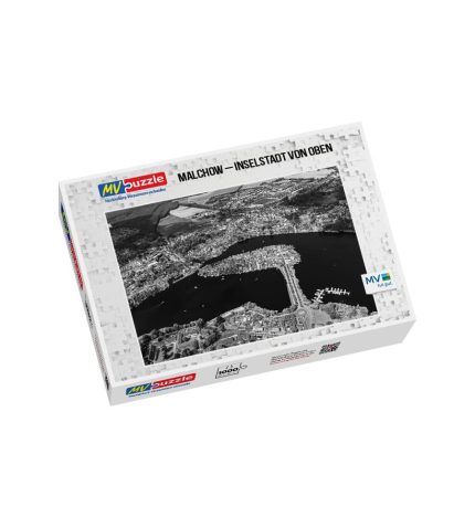 Puzzle Malchow - Inselstadt von oben
