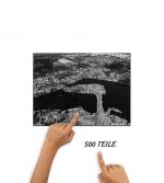 Puzzle Malchow - Inselstadt von oben